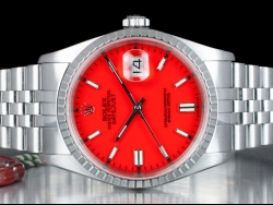Ролекс (Rolex) Datejust 36 Custom Rosso Jubilee Red Ferrari - Double Dial 16220